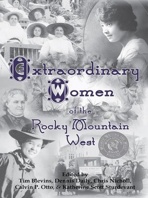 cover image of Extraordinary Women of the Rocky Mountain West